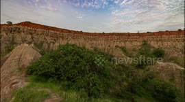 Time lapse day/night - Moon Gazebo -  Luanda, Angola