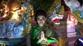 Grand Procession of Krathongs in Thailand