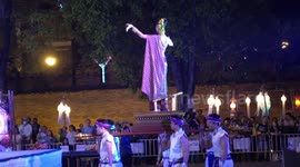 Loi Krathong festival dance show