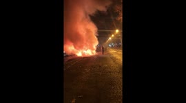 Rioters overrun police in Paris as fire and smoke fill streets