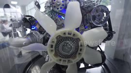 Car engine internal model demonstration.