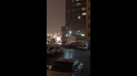 The case of bad weather sweeping the state of Qatar, heavy rain, thunder and lightning, and expectations of worsening situation is bad