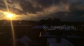Sunset Snow Squall-Lapse in Portland, Maine