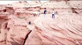 Drone DJI Mavic in Glen Canyon