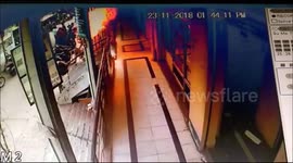 Man set on fire miraculously survives after being helped by onlookers