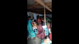 Professional mourners perform death dance at Indian funeral