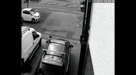 Bike Accident on Finlay Road Gloucester UK