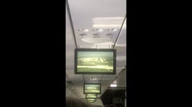 Flight to Cabo had a front-facing camera feed