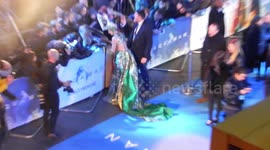 Amber Heard interview  Aquaman film world premier london by Jim Connor 26-11-2018