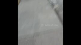 Child get thrown out the window in apartment fire