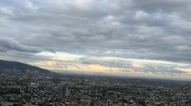 Clouds passing by
