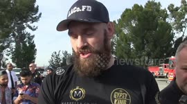 Tyson Fury jokingly mocks reporter's question