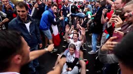 FRENCH FANS REACTION FRANCE VS PEROU WORLD CUP 2018