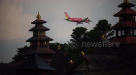 Idyllic Thai restaurant disrupted by constant low-flying planes