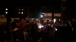 Community Carols at Staple Hill 1 The first of 3 clips where members from 3 local Churches gather at Pendennis Flats outside the Staple Hill Community Hub for our annual Carol singing followed by Hot chocolate & mince pies.