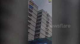 Six British 'free runners' deported after leaping between high-rise buildings in India