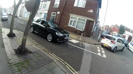 Car Crash Bumper To Bumper Caught on Dash Cam Uk