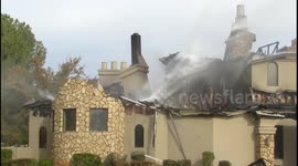 Firefighters put out mansion fire in Chandler, Arizona