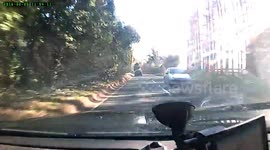 Car hitting pothole at around 50mph