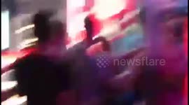 Shocking drunk fight in Magaluf