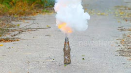 WOW!!! Chain Reaction Matches in Bottle