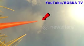 Rocket powered Mouse - Flying Mouse EXPERIMENT