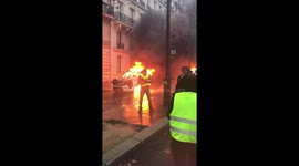 Paris burns: chaos as
