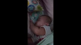 Baby having night terrors