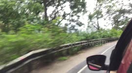 just miss from big accident