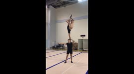 The Art of Acrobatics! Hand to head and splits