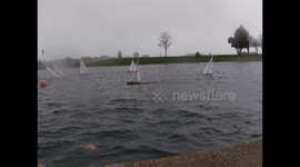 Sail boat race