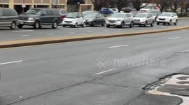 Four car smash up people injured accident