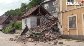 Old house collapsed