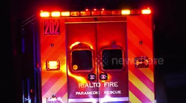 Rialto, CA: Police Open Fire on Man Ramming Police Vehicles