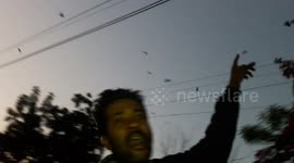 Indian man is able to summon hundreds of crows with his bird-like call