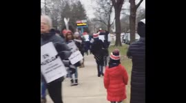 Kindergarten student joins teachers in 1st US charter school strike
