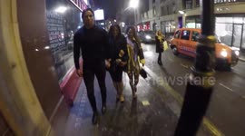 The Only Way Is Essex stars arrive at All Star Talent Christmas Party