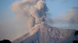 Fuego Morning Eruptions: December 5, 2018