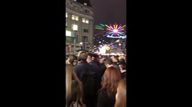 Oxford Circus packed in the rush of Christmas shoppers