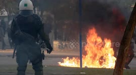 Greek city descends into chaos on 10th anniversary of police killing