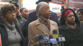 Sharpton, Eric Garner’s mother and NYPD speaking after the hearing.