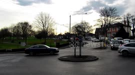 Unmarked BMW 330D Roads Policing Unit Responding