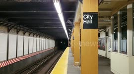 City Hall subway station Manhattan New York City