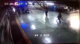 Alert cop saves senior citizen from slipping under moving train in Mumbai