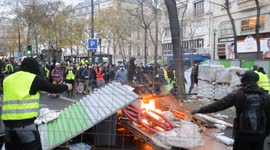 Starbucks and McDonald's attacked in Paris' violent yellow vest protests