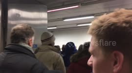 Chelsea and Manchester City fans. Atmosphere around Stamford Bridge. 08/12/2018