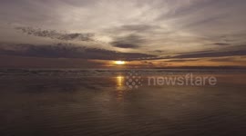 Drone Sunset