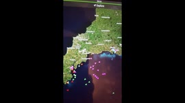 Woke up this morning to find a fleet of French fishing trawlers in British waters bass fishing