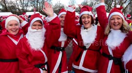 GOSH Santa Run, Clapham Common