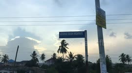 UFO CLOUD APPEARED IN AFRICA